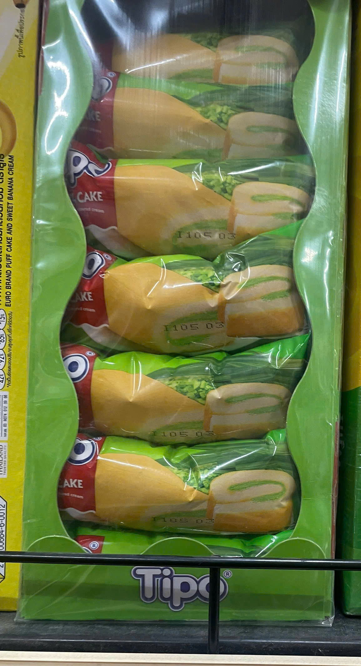 Bánh Cuộn Kem Hương Cốm TIPO